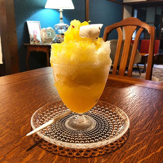 パイナップルかき氷(salon de 櫻ガ薫ル)