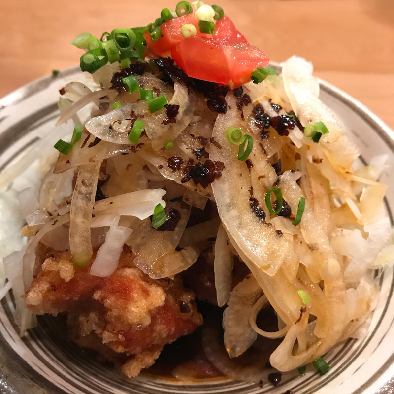 油淋鶏(麺酔い すする結庵)