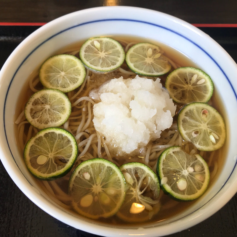 冷やしすだち蕎麦(久保田 )