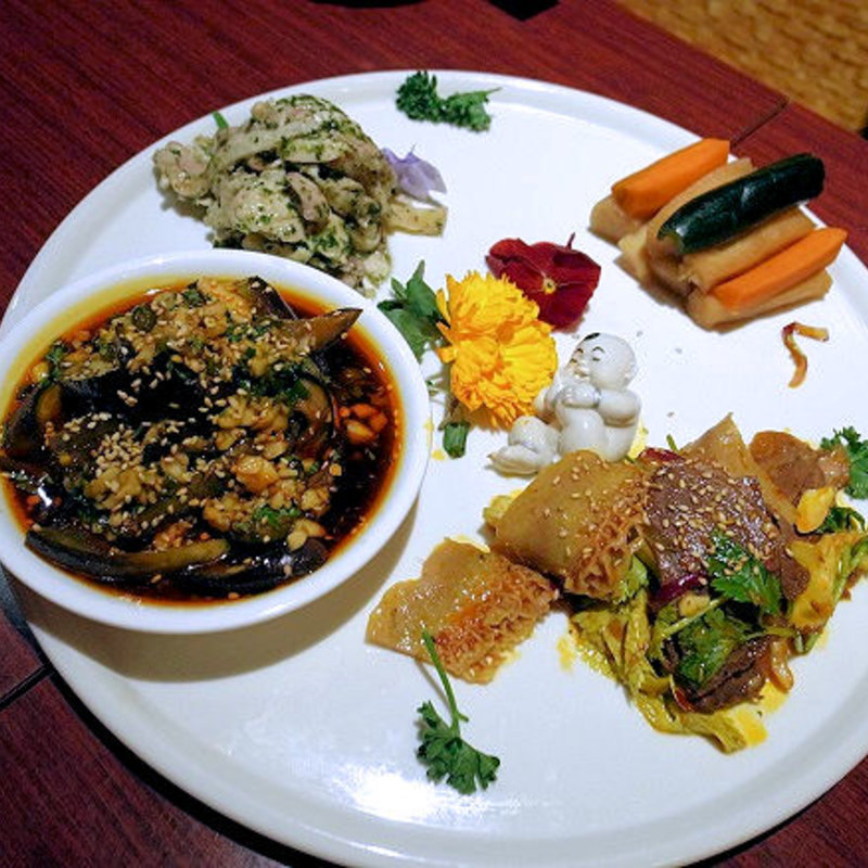 前菜4点盛り合わせ(本格中華料理 陳家私菜 渋谷店)