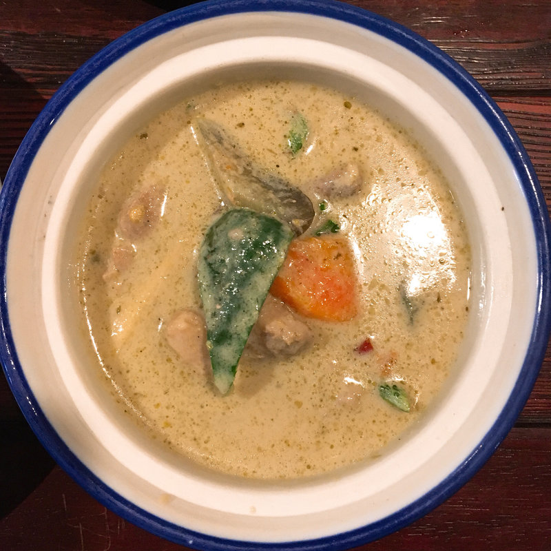 グリーンカレー(タイ屋台居酒屋ガムランディー)