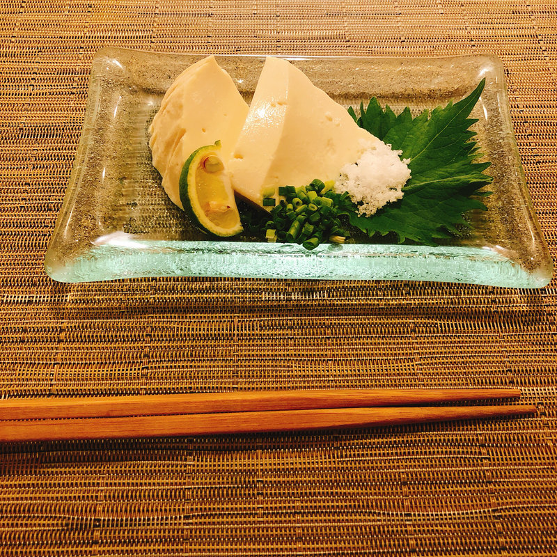 ざる豆腐 なごり雪(神楽坂 今井屋本店)