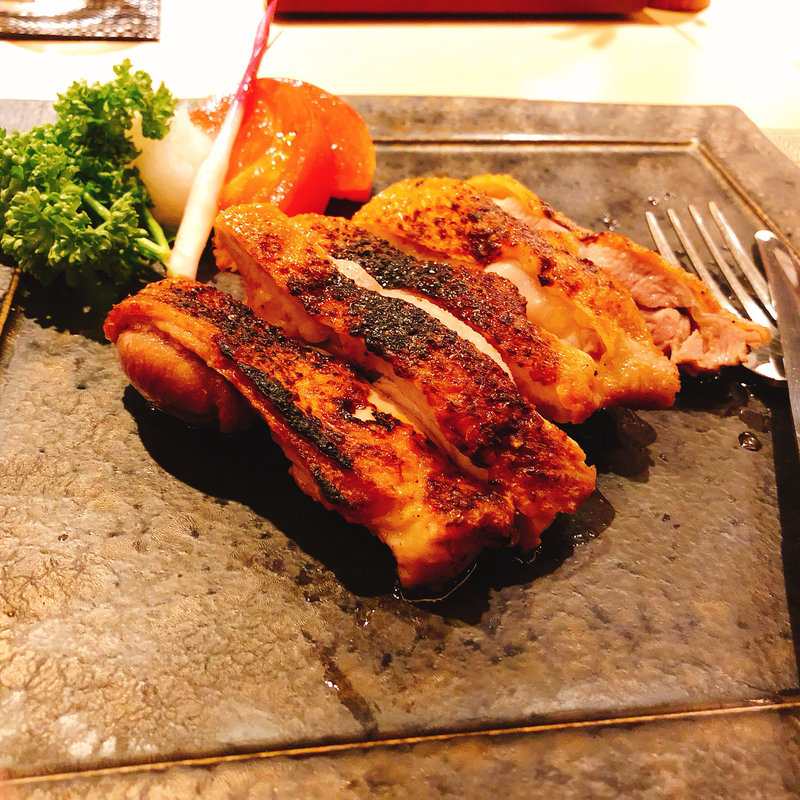 もも肉の塩焼き(神楽坂 今井屋本店)