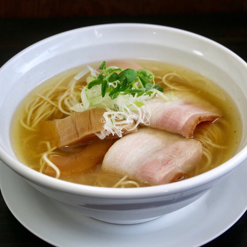 煮干し中華そば 塩(麺匠 なか巌)