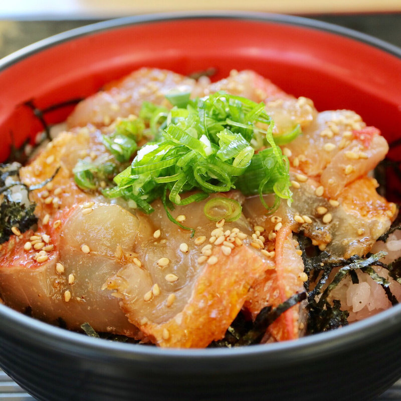 金目鯛丼(地魚食事処　さかなや)