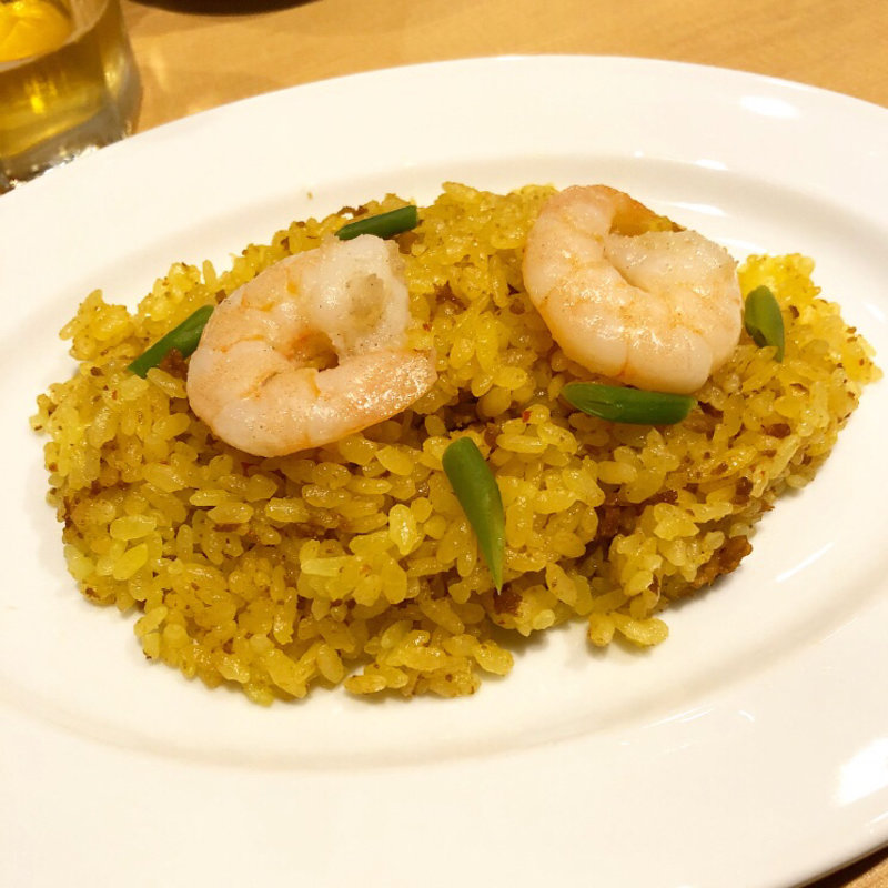 ターメリックライス(麺屋虎杖 四条富小路)