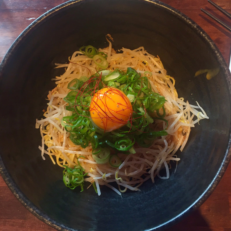 汁なし担々麺(広島お好み オコノミマン TOKYO )