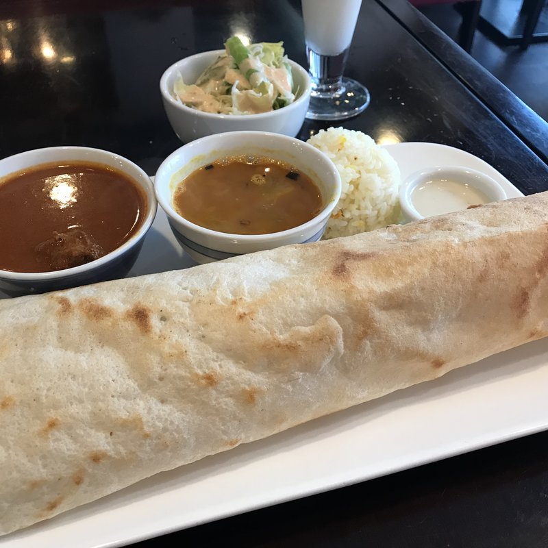 プレーンドーサセット(カーヴェリホームキッチン （Kaveri Home Kitchen(ヴィナーヤ六本木)）)