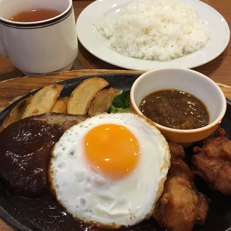 鉄板焼きコンボランチ(ココス 千葉稲毛店)