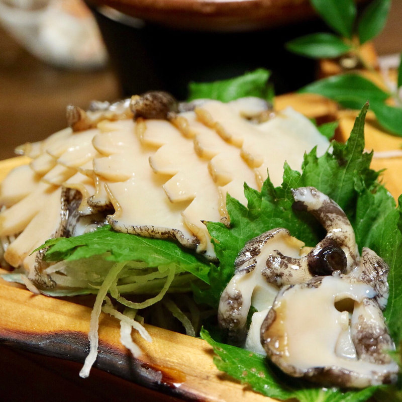 鮑の刺身(たんぼ )