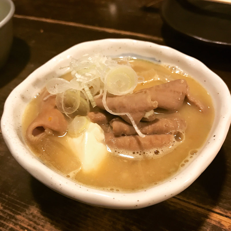 味噌もつ煮(素揚げ酒場 パリパリ)