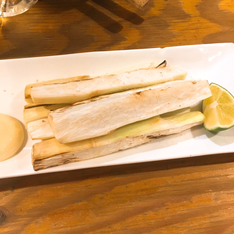 マコモダケ焼き(立ち飲み ますらお)