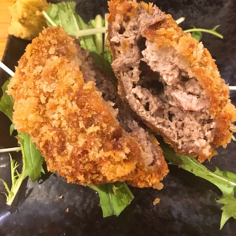 メンチカツ(立ち飲み ますらお)