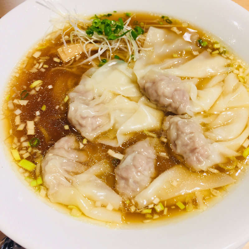 ワンタン麺(龍の眼)