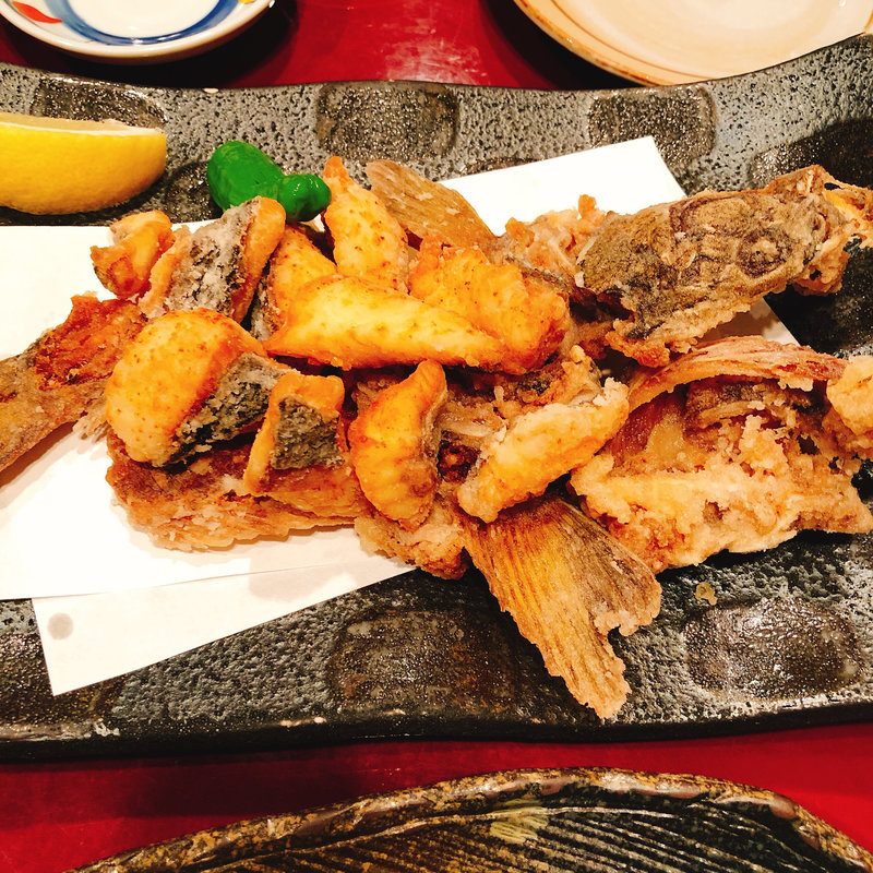 かさごの唐揚げ(海賓亭 八重洲店 （カイヒンテイ）)