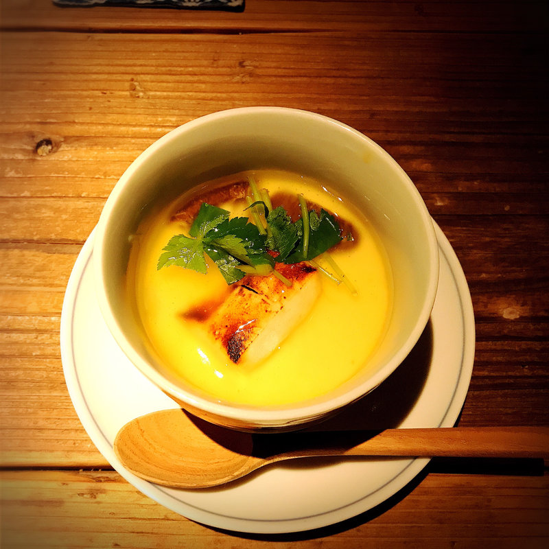 焼き餅の茶碗蒸し(酒井商会)