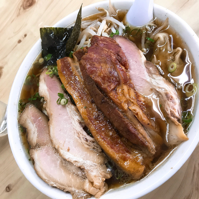 チャーシューワンタン麺(味の大西 本店 （アジノオオニシ）)