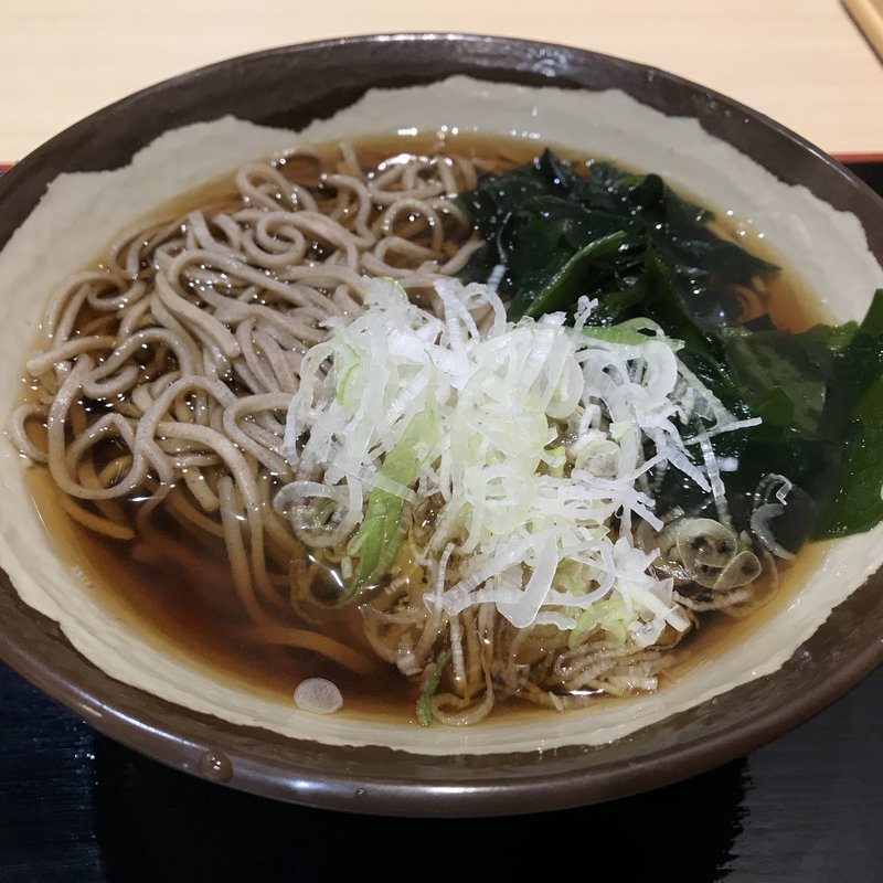 かけそば(立ち喰い蕎麦 縁)
