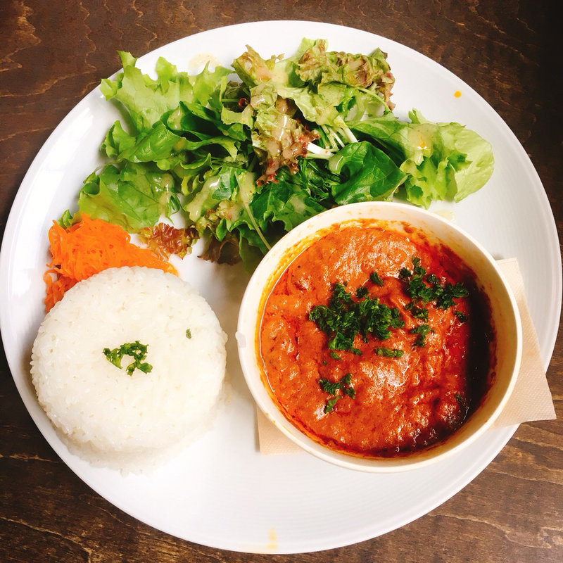 ひよこ豆のバターチキンカレー(アナログ カフェ ラウンジ トーキョー （ANALOG CAFE／LOUNGETOKYO）)