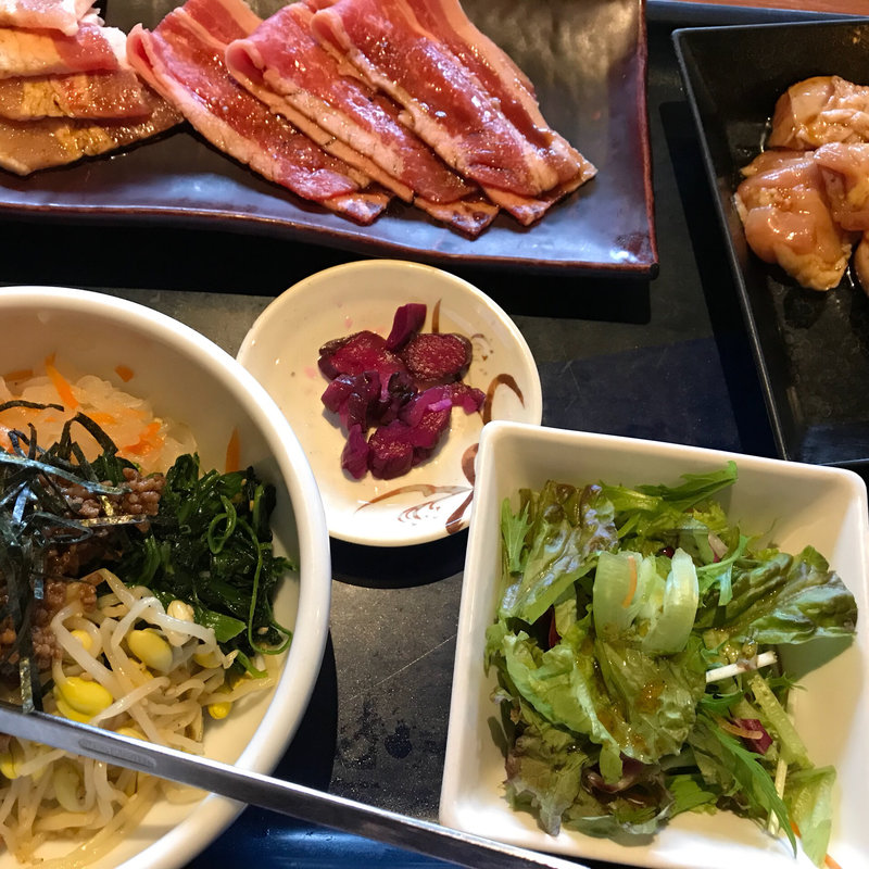 ビビンバ定食(焼肉蔵 伏見台店 )