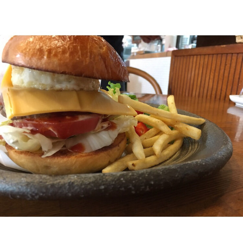 フランクスバーガーセット(フランクス 小阪本店)