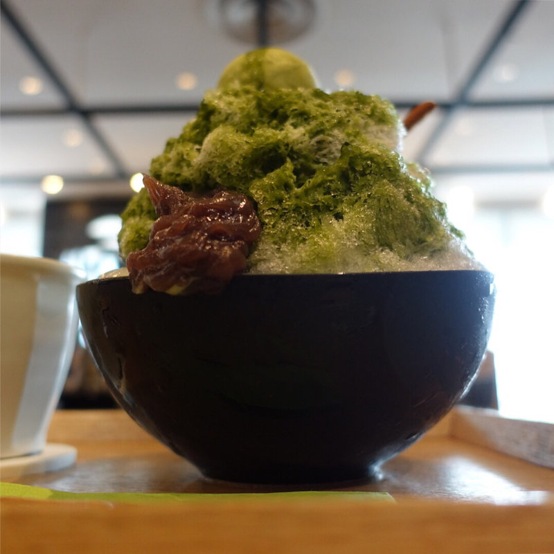 然の氷(茶庭 然花抄院)