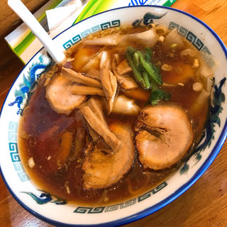 チャーシューワンタン麺(中華 天龍)