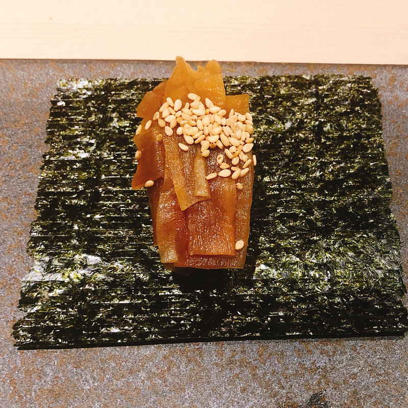 かんぴょう巻き(鮨 青海)