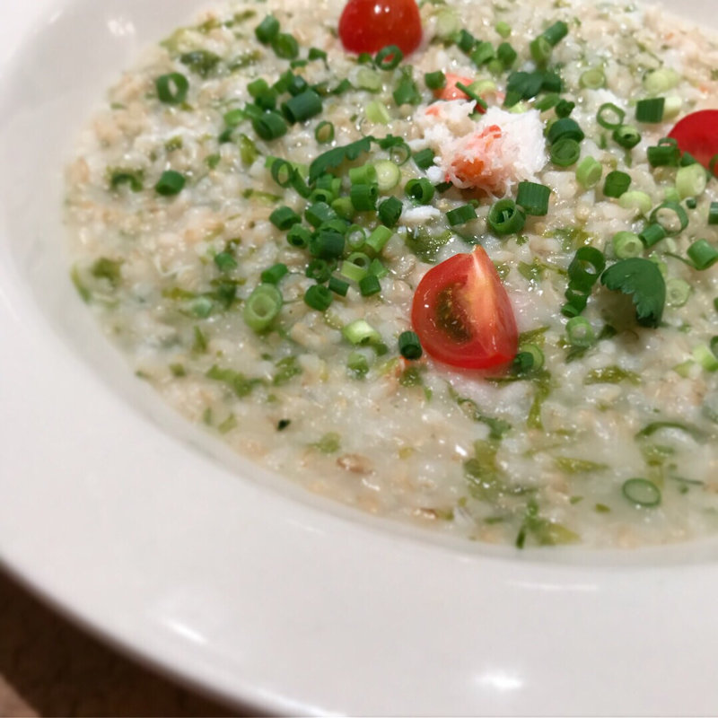 タラバ蟹と海苔の玄米リゾット(ジェラートピケカフェビオコンセプト)