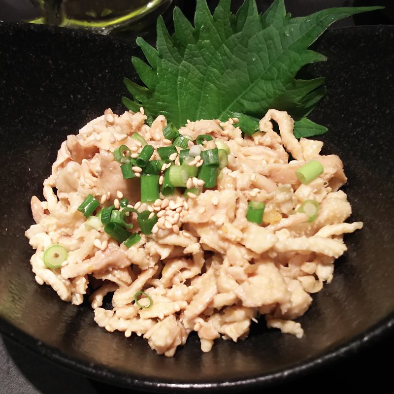 鶏皮ゆず胡椒ポン酢(全力鶏 武蔵小杉店)