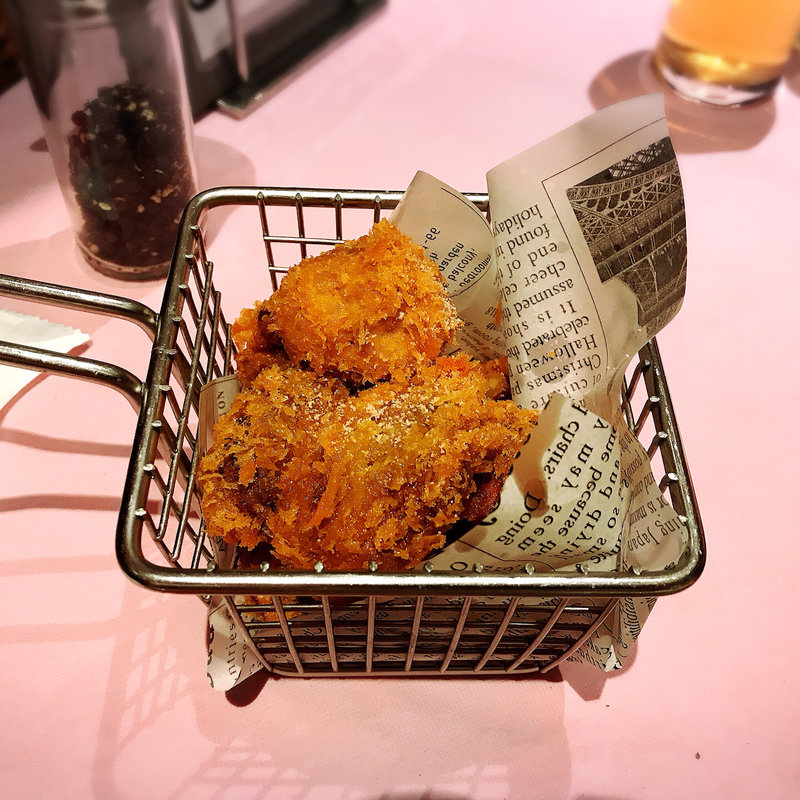 十勝産2種のマッシュルームフライ(ビヤステーション 恵比寿ガーデンプレイス店)