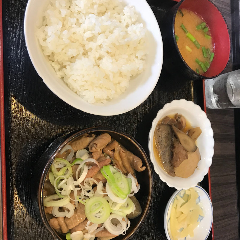 もつ煮定食(くまだな)