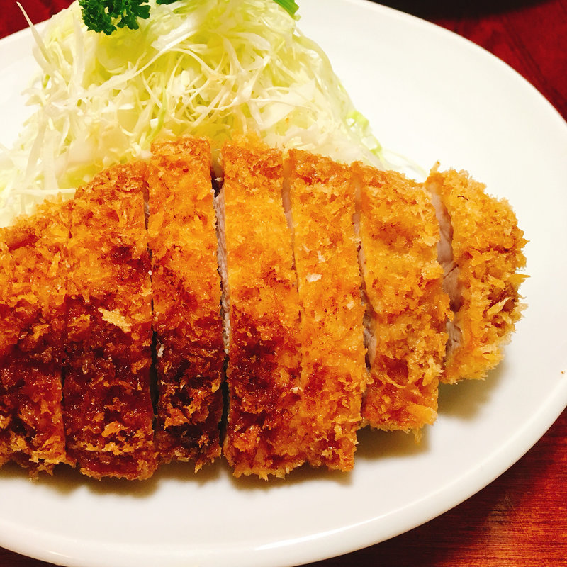 ロースカツ定食(とんかつ燕楽 （エンラク　池上）)