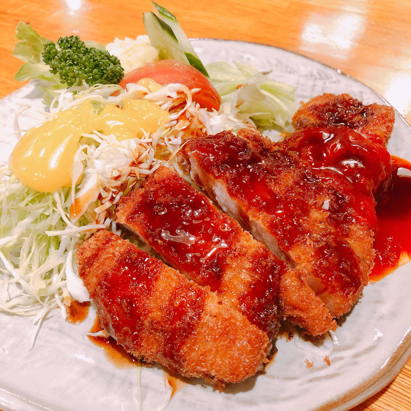ロースカツ定食(とんかつ ミカド)