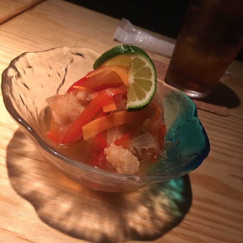 白身魚の南蛮漬け(お酒と和ごはん KINJO)