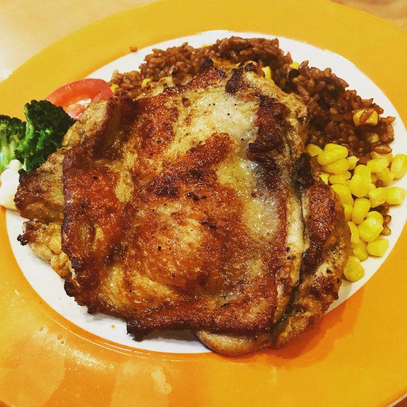 タンドリーチキン＆メキシカンピラフ(ジョナサン 堀切店)