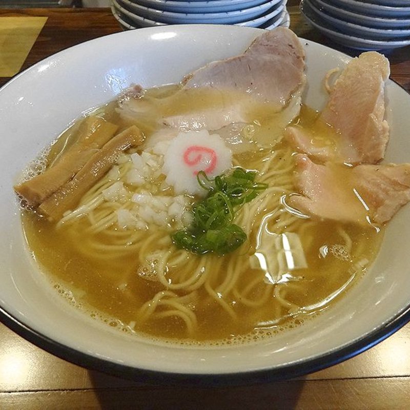 塩 煮干しそば(らーめん大衆酒場 一富士)