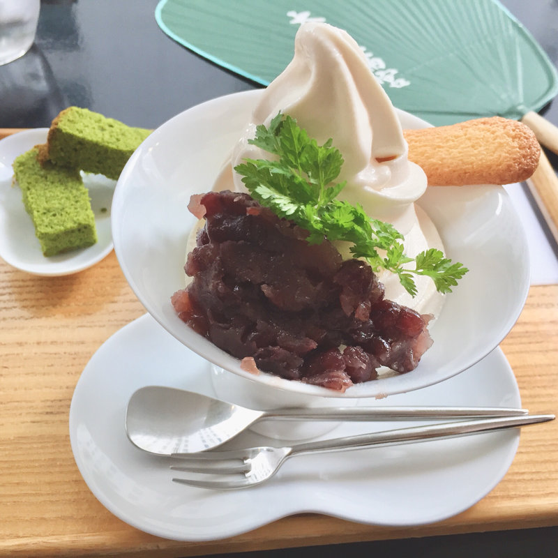 煮汁ソフトクリーム（単品）(神宗 淀屋橋店 （かんそう）)