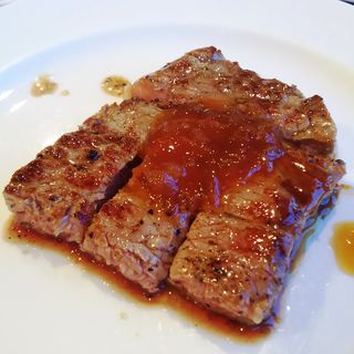 鉄板焼きサーロインステーキ(カフェレストラン ナトゥーラ)