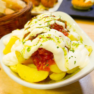Patatas Bravas(TrikuHarri Taberna Jatetxea)