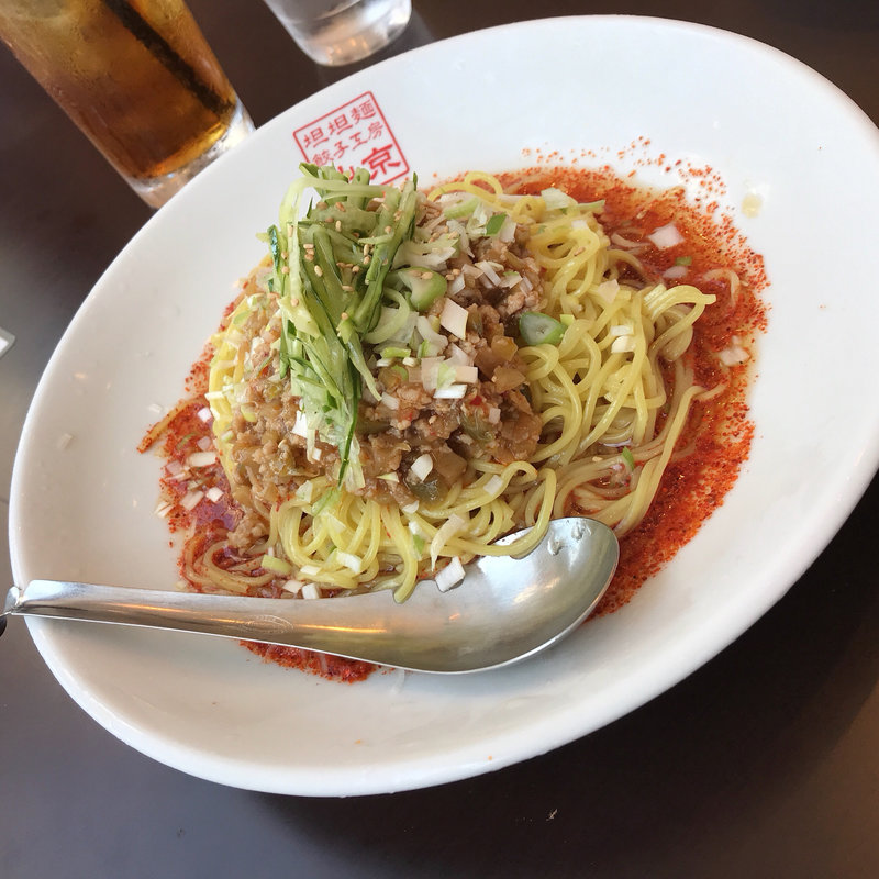冷やし 坦坦麺 超大辛(北京 横須賀大矢部店)