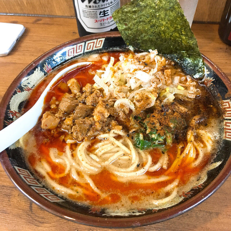 坦々豚骨ラーメン(坦々豚骨バシンラン)