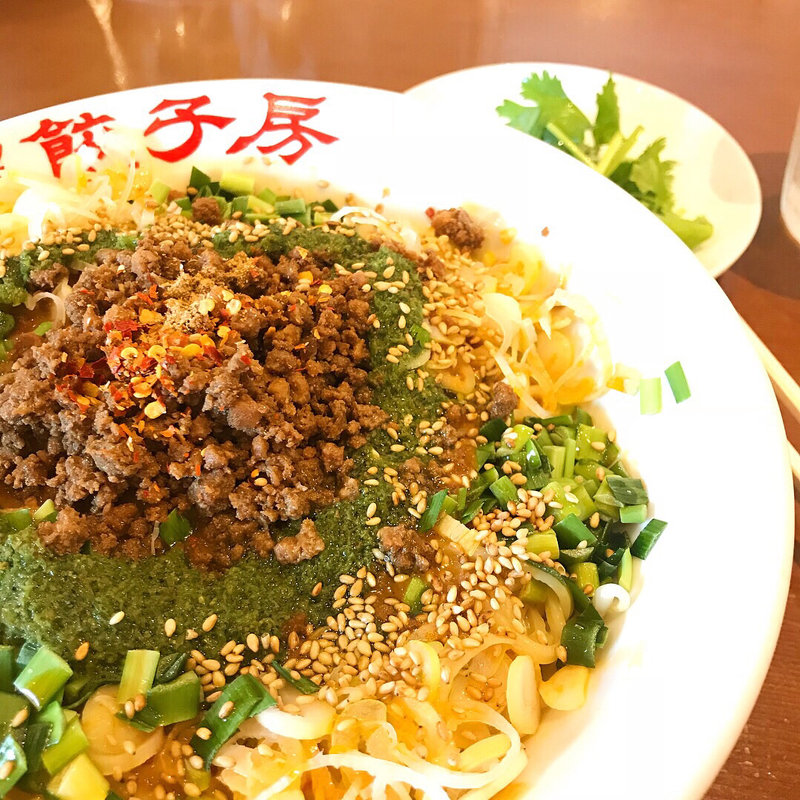 汁なし青山椒担々麺(紅虎餃子房 ららぽーとＴＯＫＹＯ－ＢＡＹ)