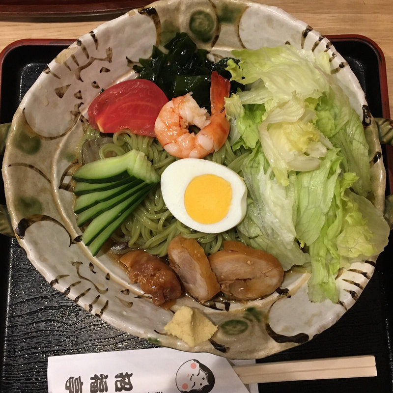 夏限定冷やし麺(新町 招福亭 （しょうふくてい）)