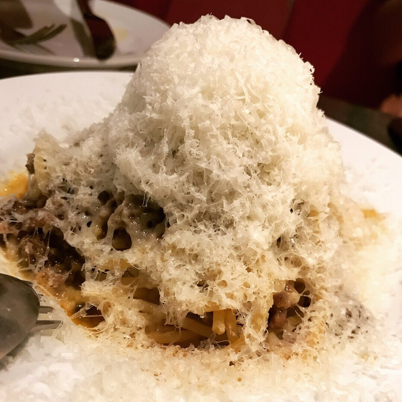 スパゲッティ雪山ボロネーゼ(イタリアンバル・マルテ （marte）)