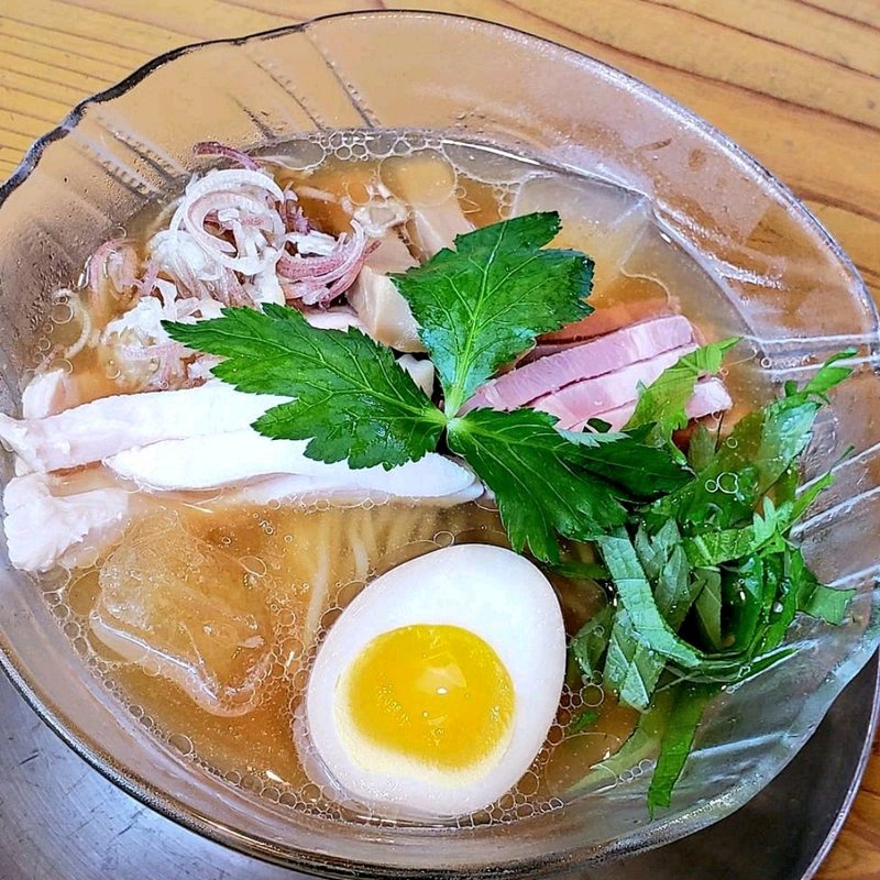 冷製煮干そば(醤油)(らぁ麺 めん奏心)