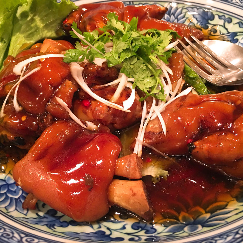 豚足のピリ辛煮込み(大成閣 （タイセイカク）)