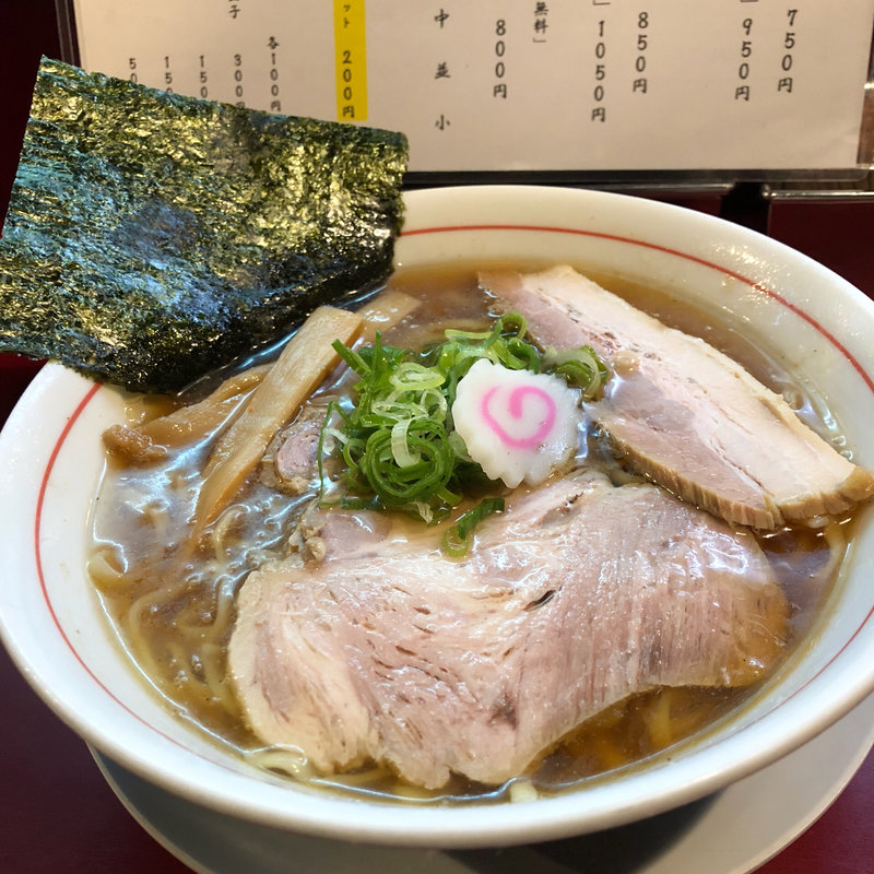 冷し魚介醤油ラーメン(麺一盃)