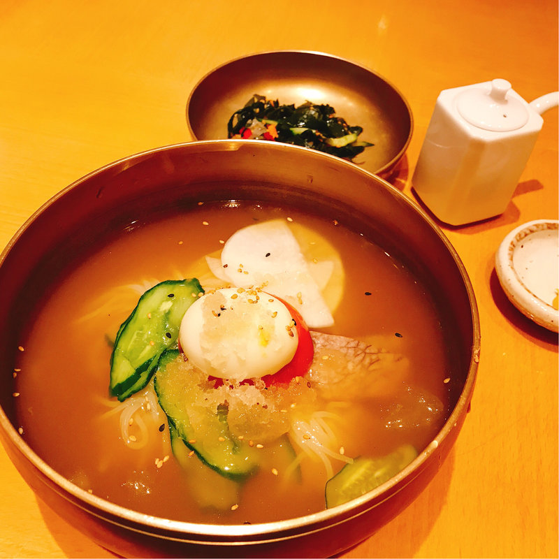 水冷麺(水刺齋（すらんじぇ）渋谷ヒカリエ)