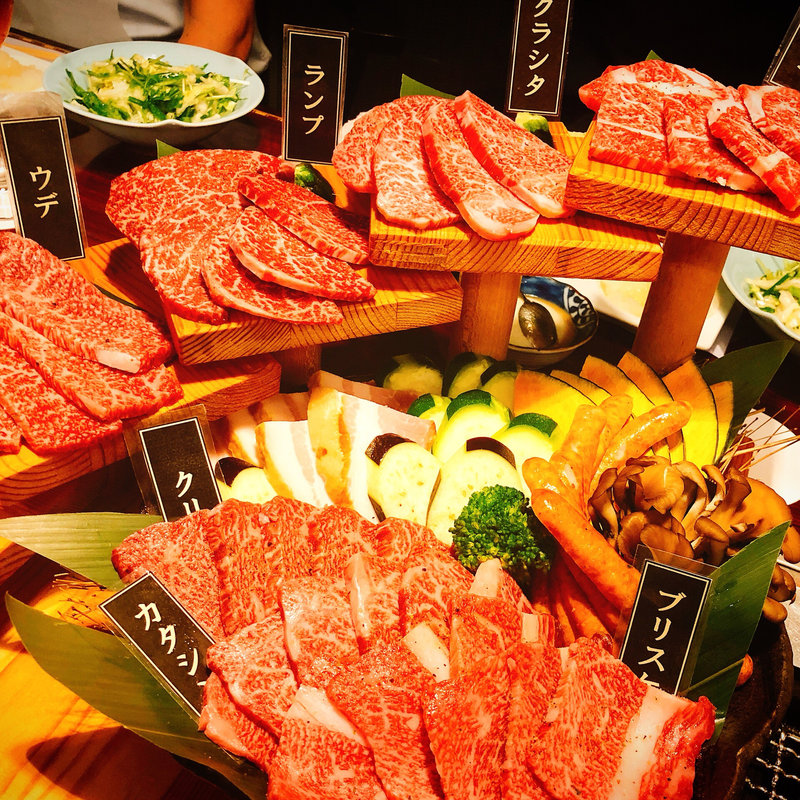 極上佐賀牛7種盛り 飲み放題コース(御肉処 葡萄苑 )